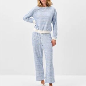 Johnnie-O Margot Terry Straight Leg Sweatpant. Color Malibu. Size M. NWT.